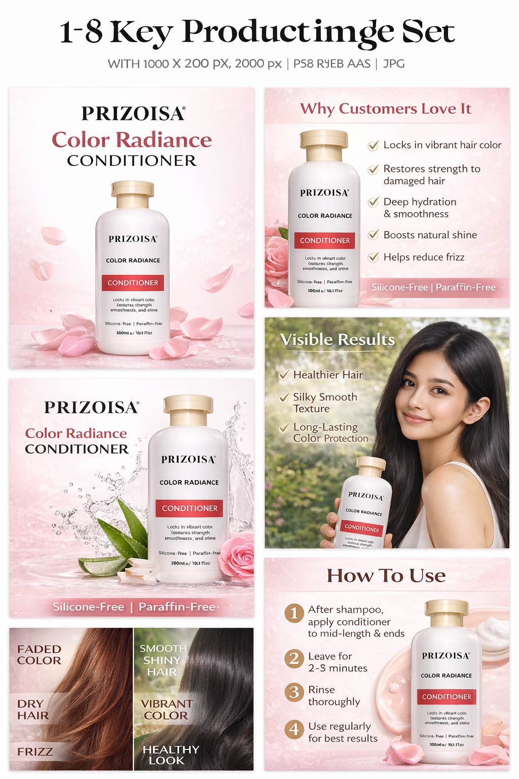 prizoisa color radiance conditioner – 300ml prizoisa color radiance conditioner – 300ml