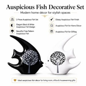 Home auspicious fish decorative set